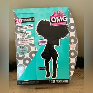 LOL Surprise OMG 24K D.J. Fashion Doll with 20 Surprises, New! 2019